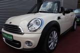 MINI COOPER CABRIO AUTOMATIK KLIMA LEDER NAVI 2.Hd - weiße MINI Cooper Cabrio