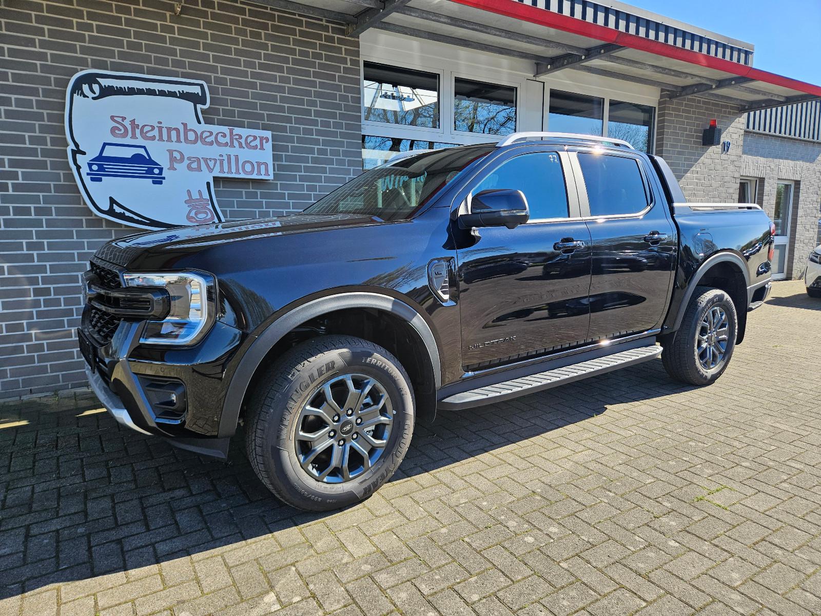 Ford Ranger Wildtrak e-4WD Doka NAV AHK 360 LED B&O