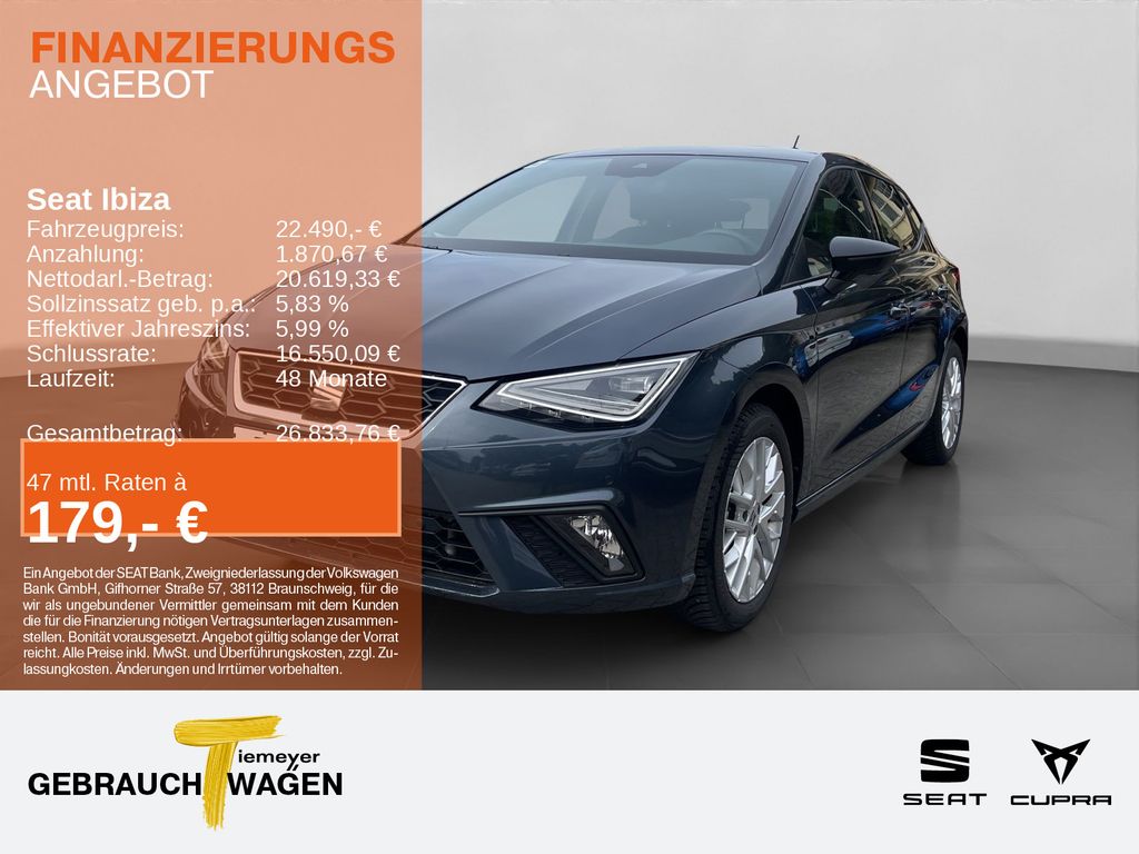Ibiza 1.5 TSI DSG FR KAMERA NAVI LED ACC