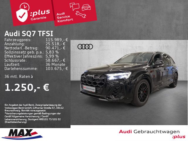 Audi SQ7 TFSI QUATT 7 SITZE +HD MATRIX+AHK+LUFT+PANO+