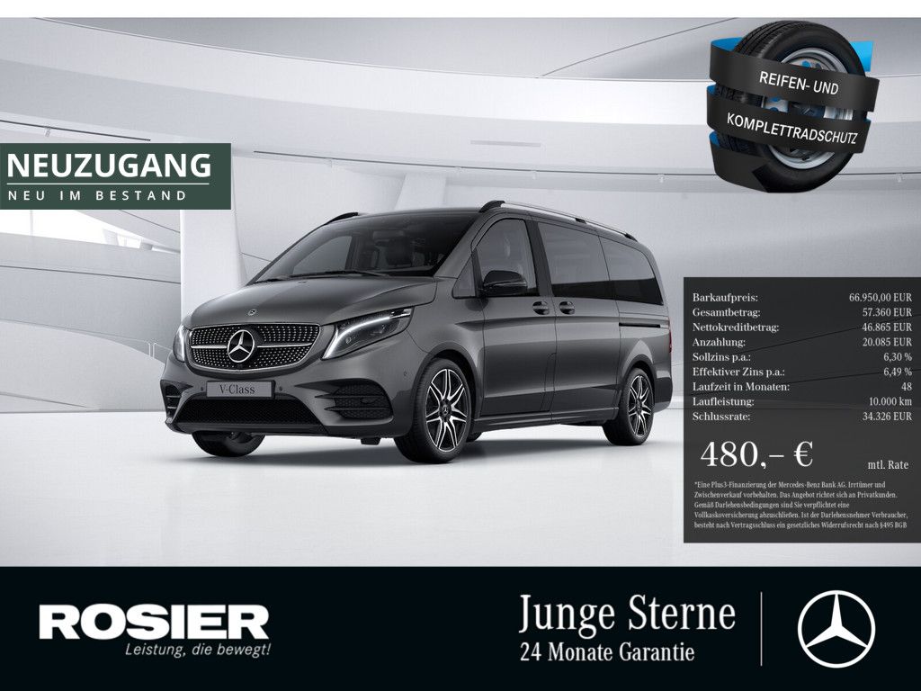 MERCEDES-BENZ V 300 d 4M AVANTGARDE Lang AMG NIGHT AHK ACC LED