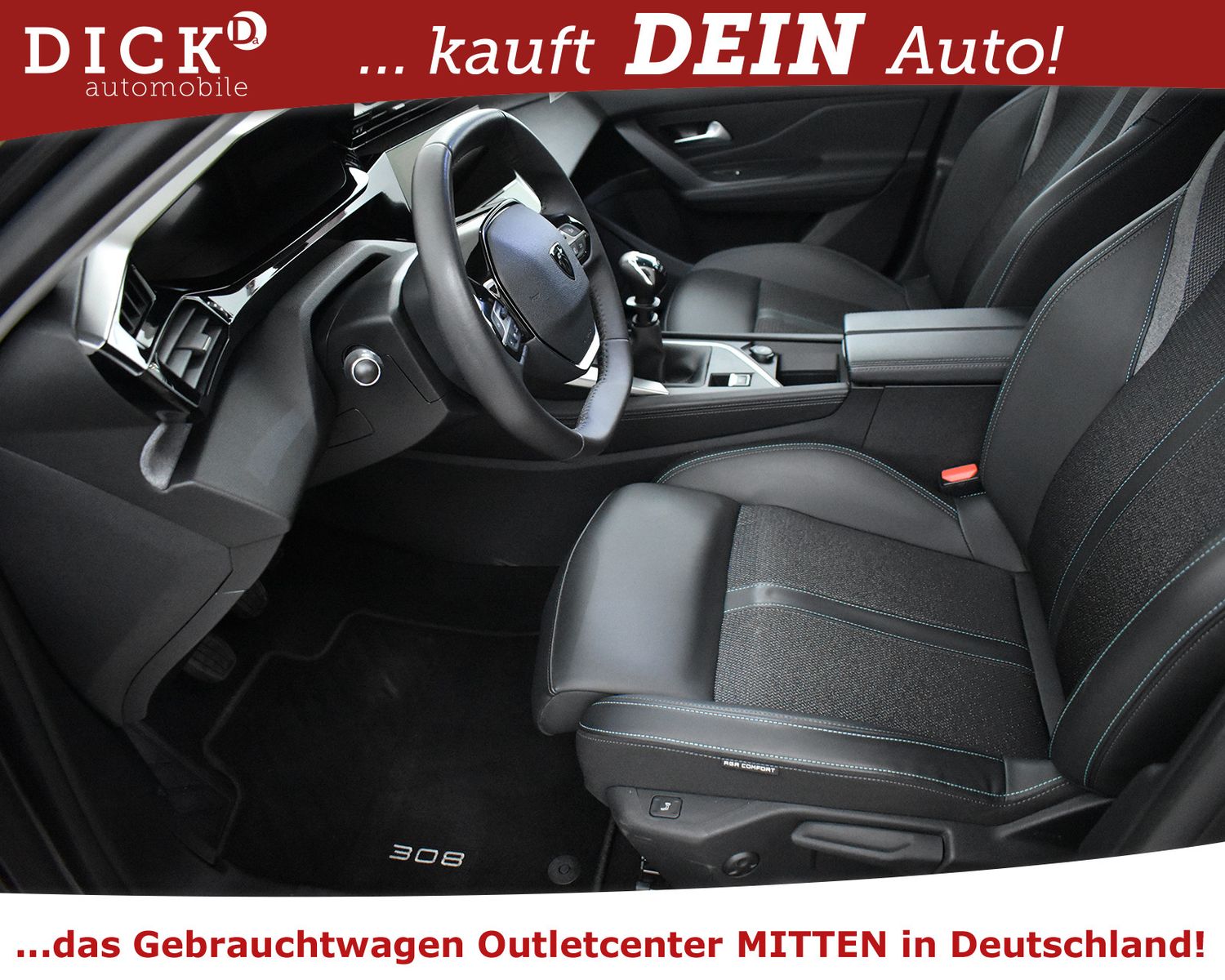 PEUGEOT 308 SW 1.5d Allure Pack VIRTU+360+NAVI+LEDER+LED - Image 10