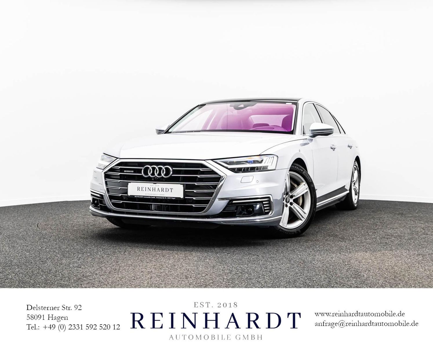AUDI A8 60TFSie LASER/ACC/HuD/PANO/BELÜFT/MASSAGE/360