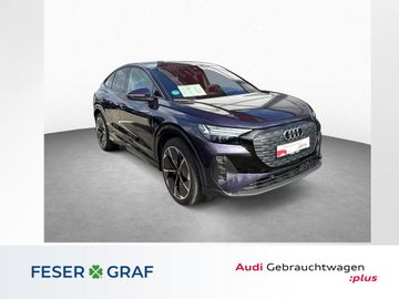 Audi Leasingangebot: Audi Q4 Sportback e-tron 45 AHK-HuD-Matrix-ACC-Kamera