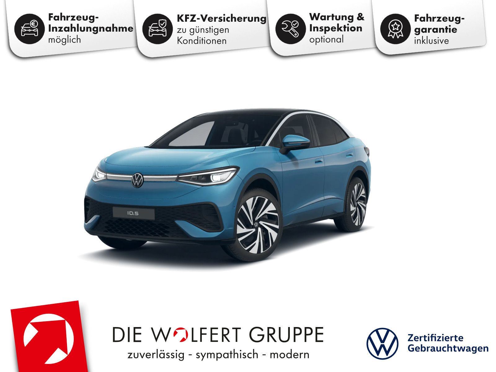VW ID.5 Pro electric 360° HK PANO AHK MATRIX