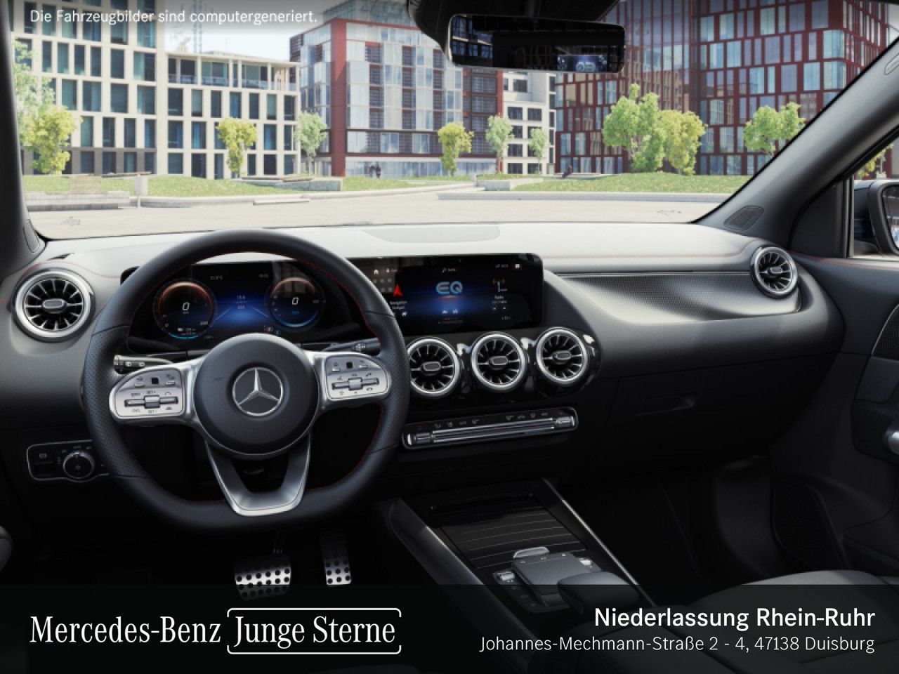 Mercedes-Benz EQA 350 4M AMG/Night/Fahrass/Pano/Volldig/AHK foto 12