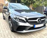 Mercedes-Benz C 300 de T Autom. - AMG line|Massage|Leder - Hybrid (Diesel/Elektro): Grau, Panorama-Dach