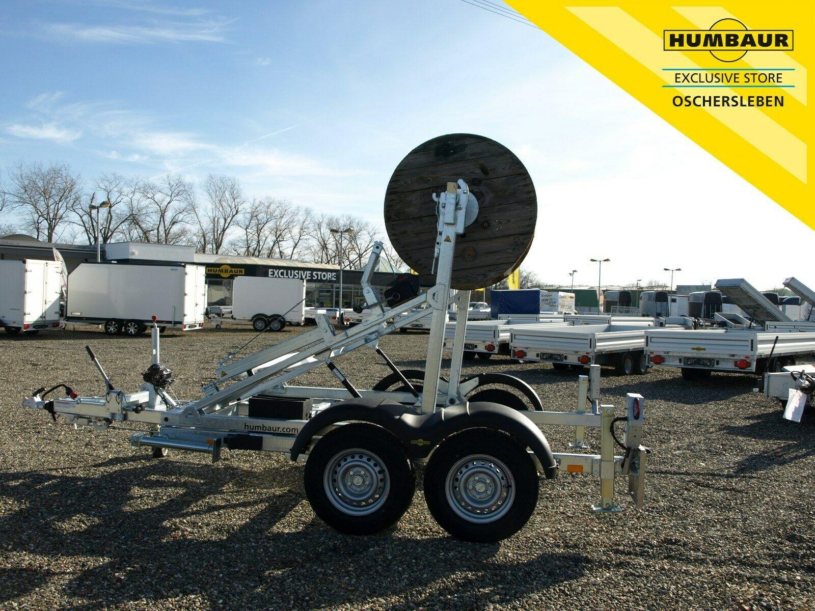 Humbaur Kabeltrommelanhänger KTA 3500 elektr. Seilwinde