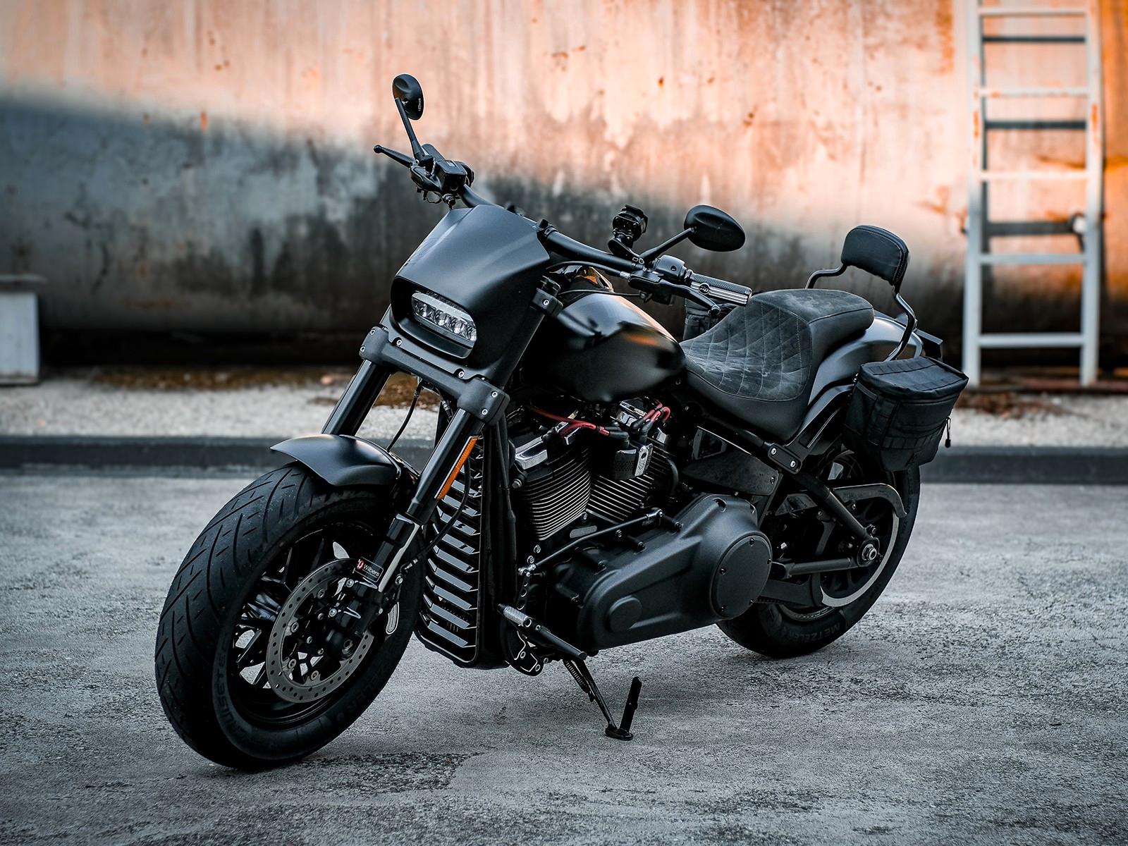 Harley-Davidson FXFBS Fat Bob 131 Umbau -J&H-Wilbers-Stark!