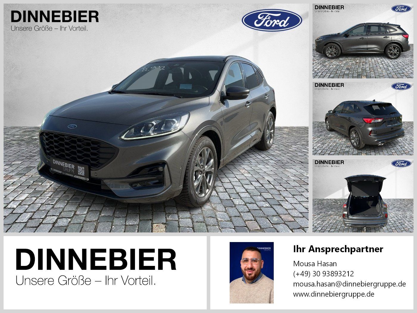 Ford KUGA ST-Line X LED+AHK+Glasdach+Kamera+SHZ