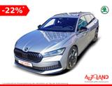 Skoda Superb Combi Sportline 1.5 TSI DSG Matrix ACC Na - mit Benzin-Antrieb: Silber, Kombi