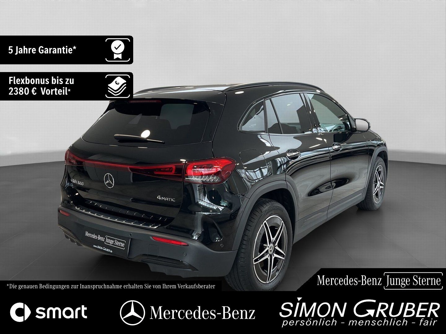 Fahrzeugabbildung Mercedes-Benz EQA 300 4M AMG Night Ambi KeyGO LED Kamera