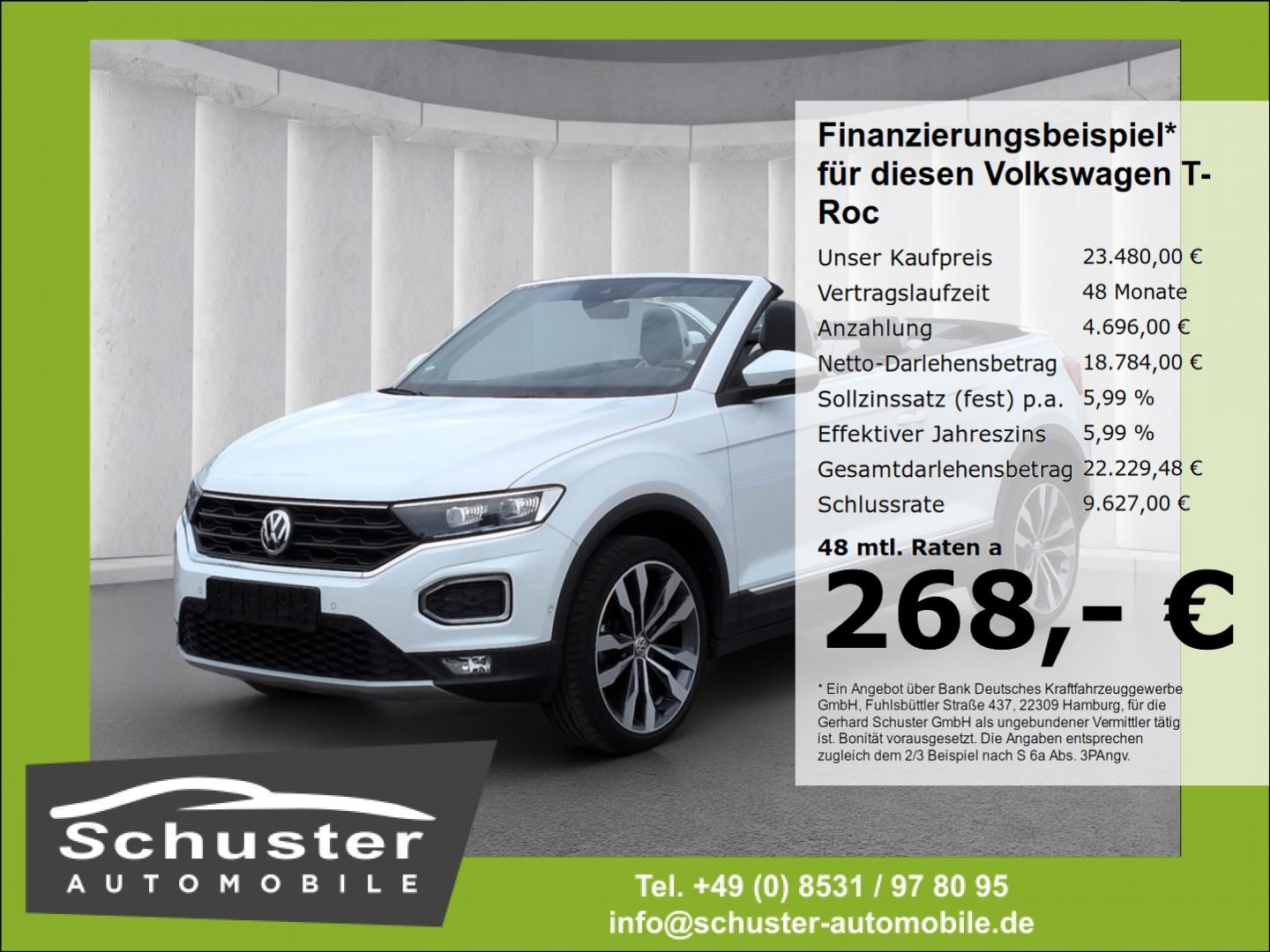 Volkswagen T-Roc Cabrio 1.5TSI*DSG Leder Beats ACC Navi 19*