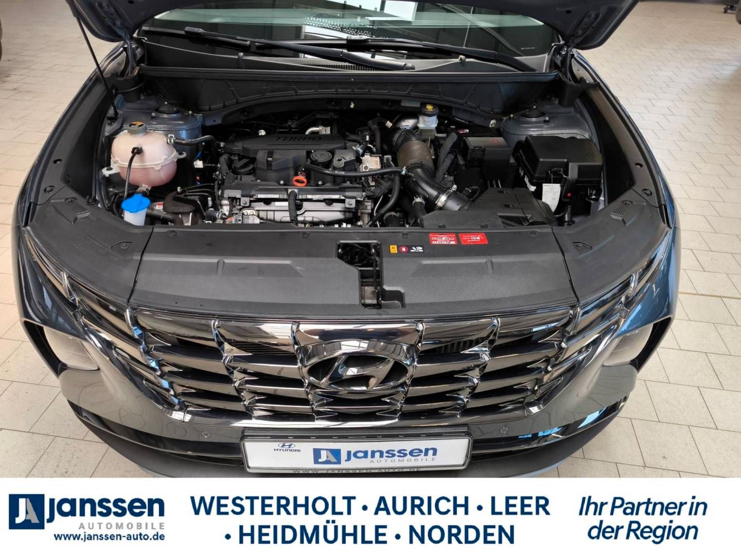 Fahrzeugabbildung Hyundai TUCSON 1.6 GDI Turbo 150PS (+48V) 7-DCT 2WD TREN