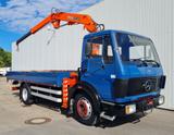 Mercedes-Benz 1217 Pritsche Kran Atlas AK 3006 B Oldtimer - Mercedes-Benz Kastenwagen Oldtimer