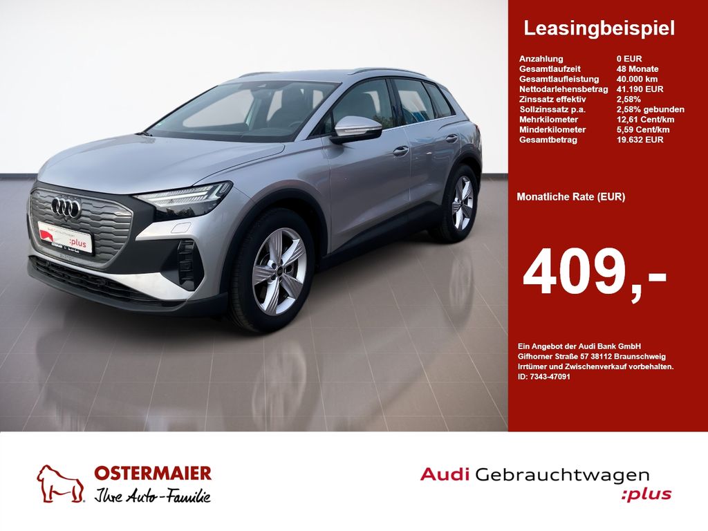 Audi Q4 e-tron 45 286PS S-TRONIC WÄRMEPUMPE.MATRIX.AC