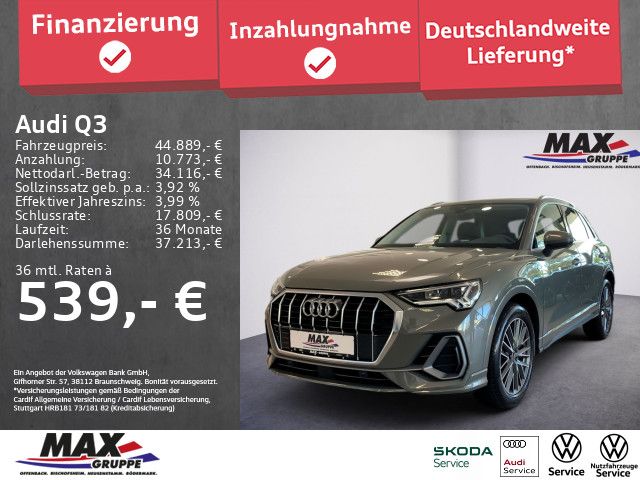 Q3 45 TFSI e S line LED+VCP+USB+APP+DAB