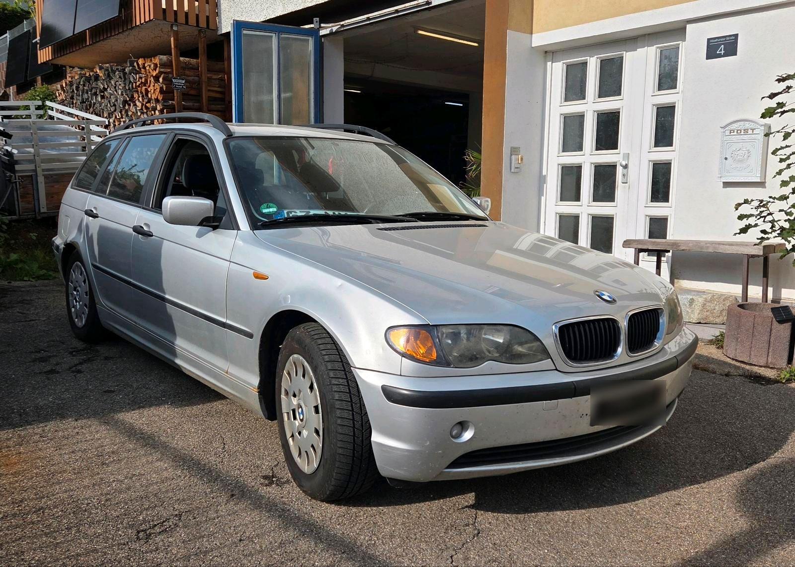 BMW 318 2004 — engine 143 HP (105kW)