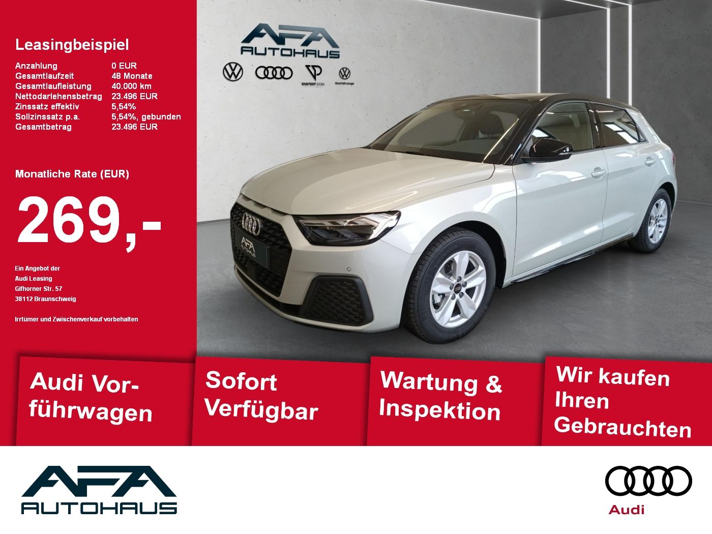 Audi A1 Sportback 25 TFSI S tr. LED*Smart.Int*PDC*SHZ