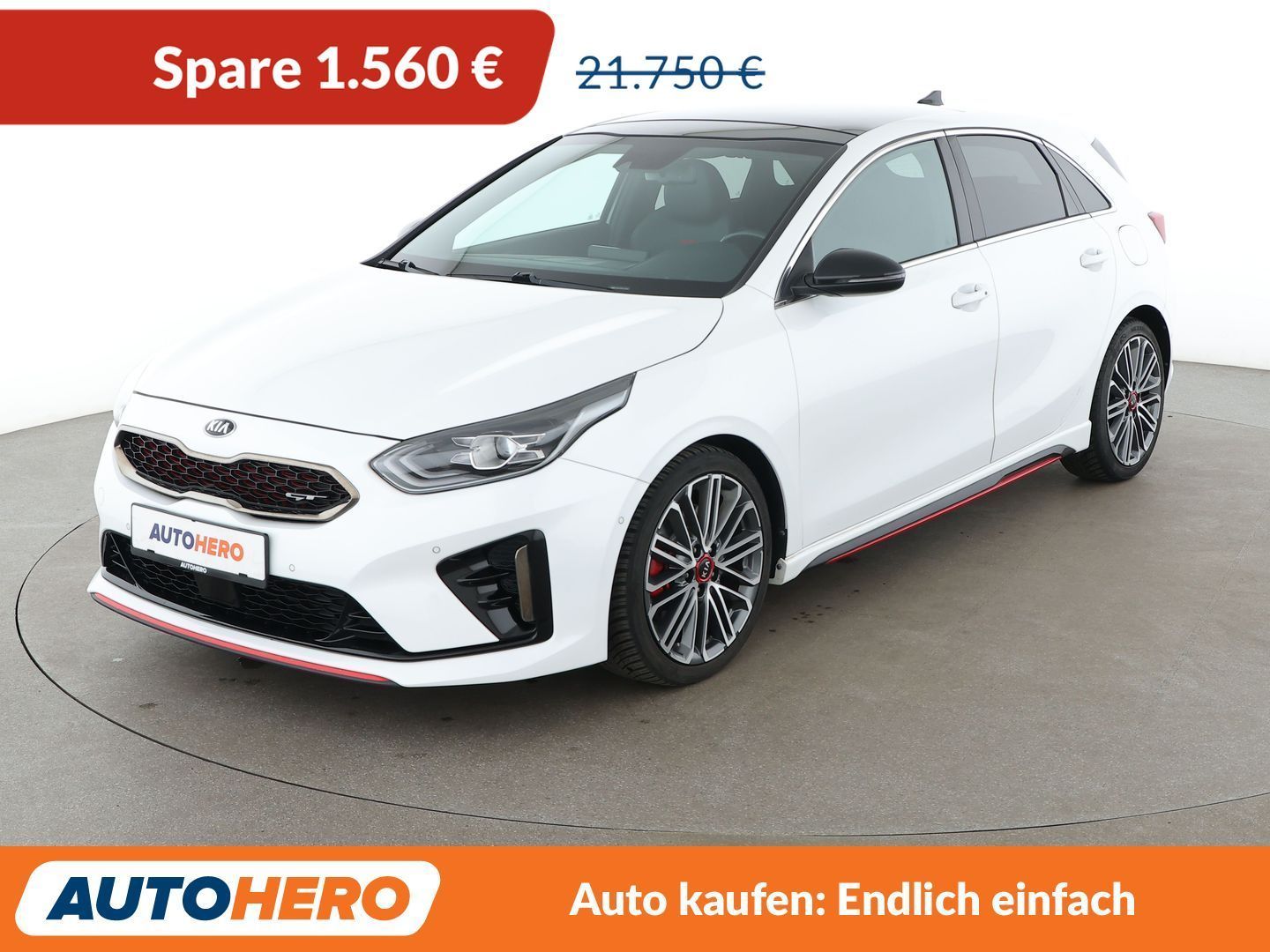Kia cee'd 1.6 TGDI GT Aut.*NAVI*LED*ACC*SPUR*PDC*SHZ