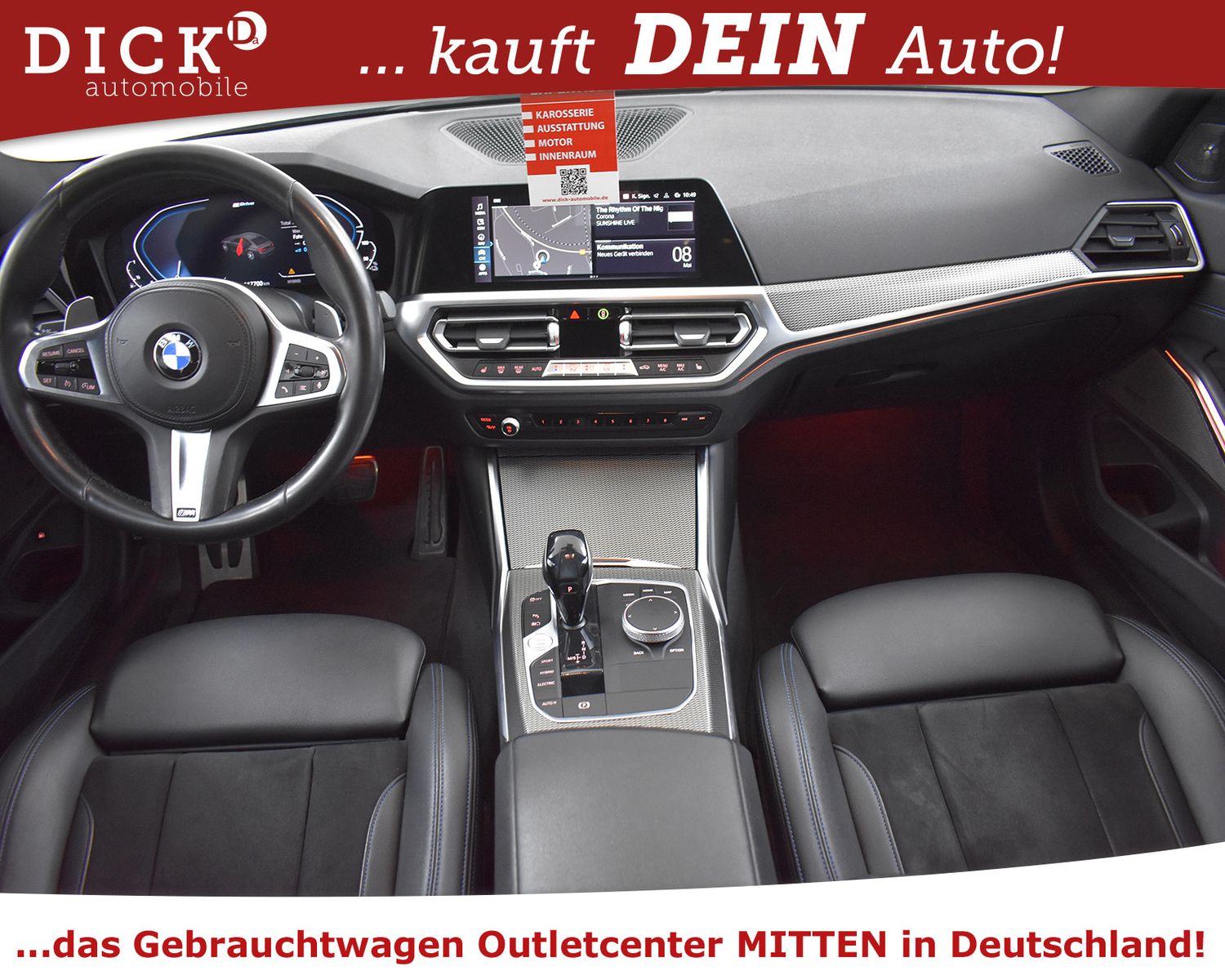 BMW 330e Sport Aut M PAKET+SHADOW+VIRTU+PROF+H&K+19" - Image 8