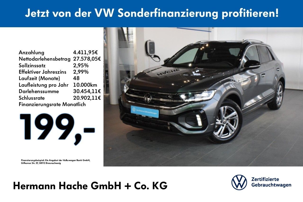 Volkswagen T-Roc R-Line 1.5 TSI DSG AHK NAVI SHZ KAMERA