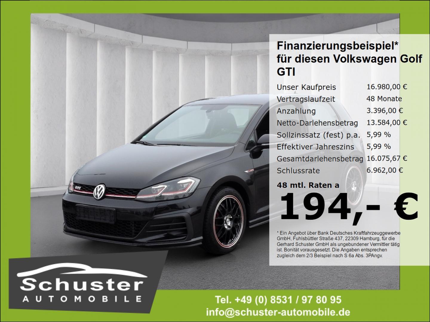 Volkswagen Golf GTI VII 2.0TSI*LED SHZ PDCv+h 2-Zon-Klima