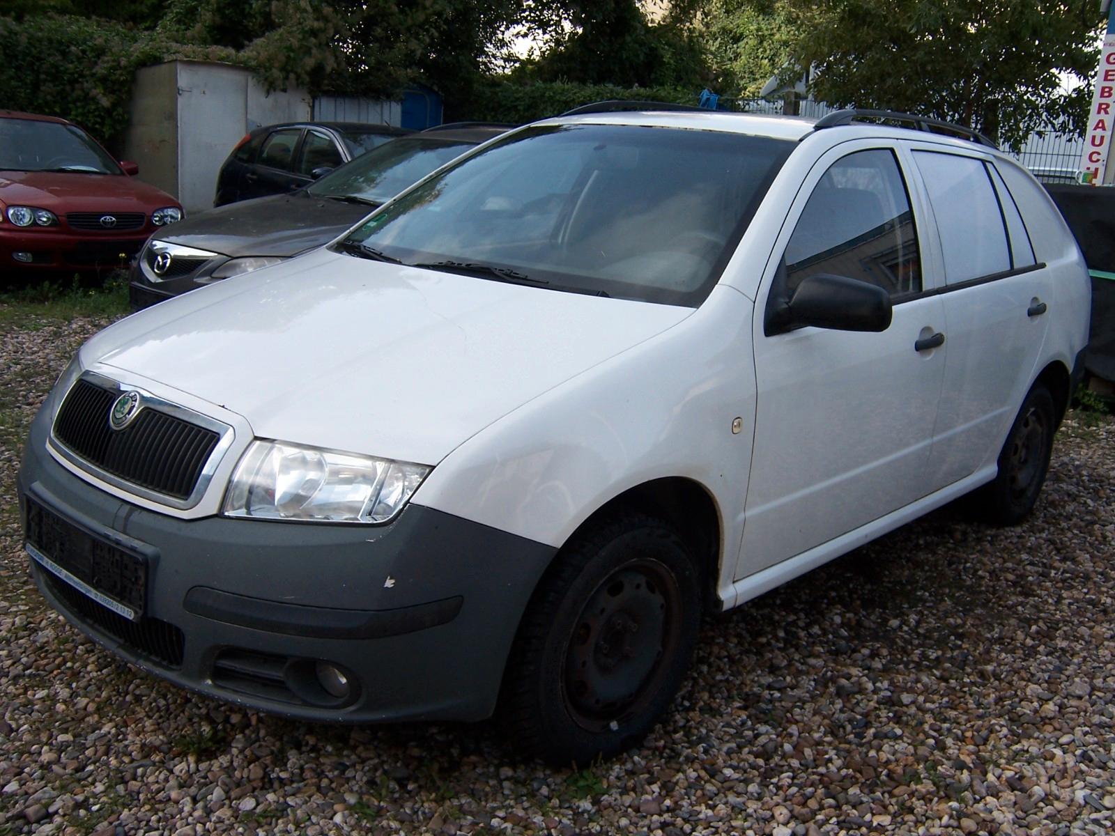 Skoda Praktik 2006 — вигляд ззаду