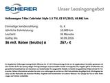 Volkswagen T-Roc Cabriolet 1,5 TSI Style Sitzheizung vo/PDC - gebrauchte VW Roadster