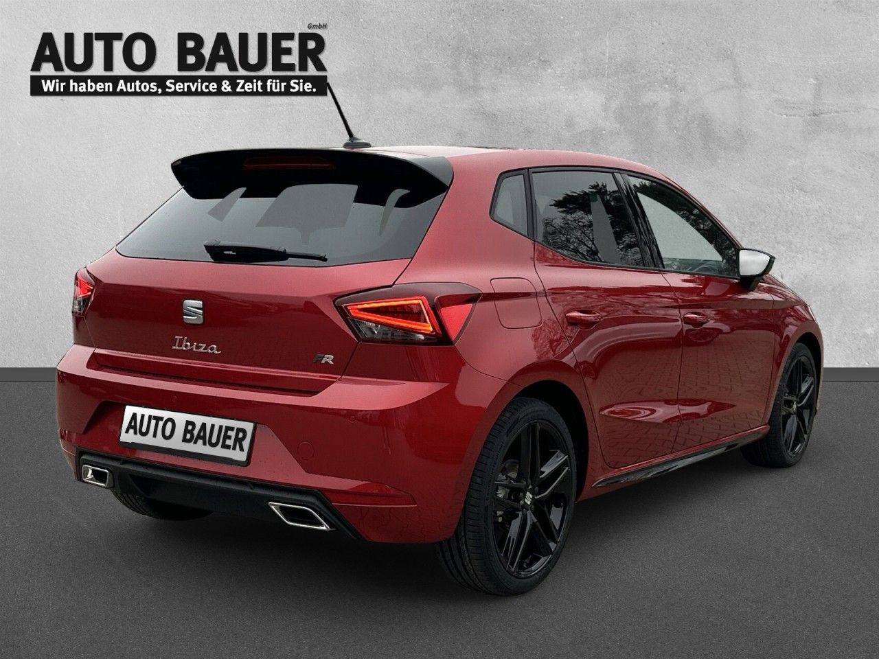 Fahrzeugabbildung SEAT Ibiza FR Black Edition 1.5 TSI 150 PS DSG - mit KI generiert/bearbeitet