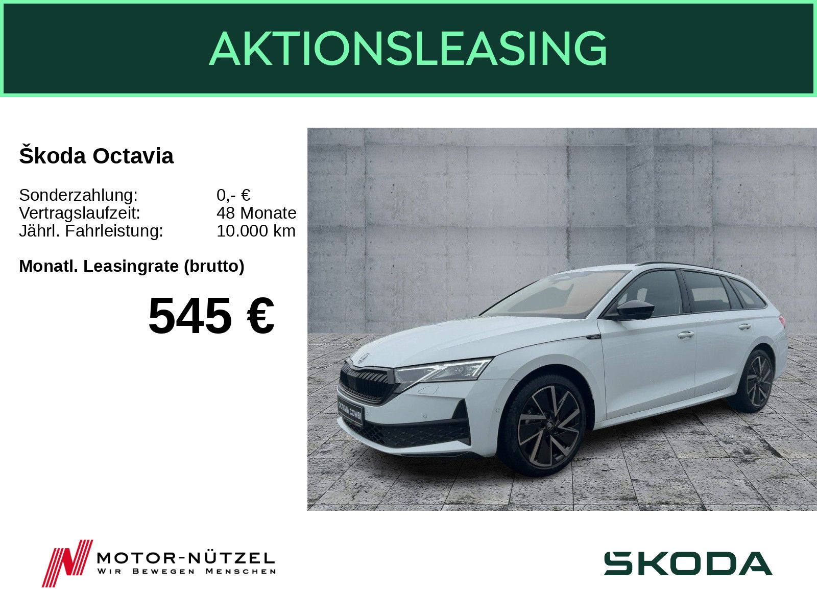 Skoda Octavia Combi Sportline 2,0 TDI DSG + AHK + PANO
