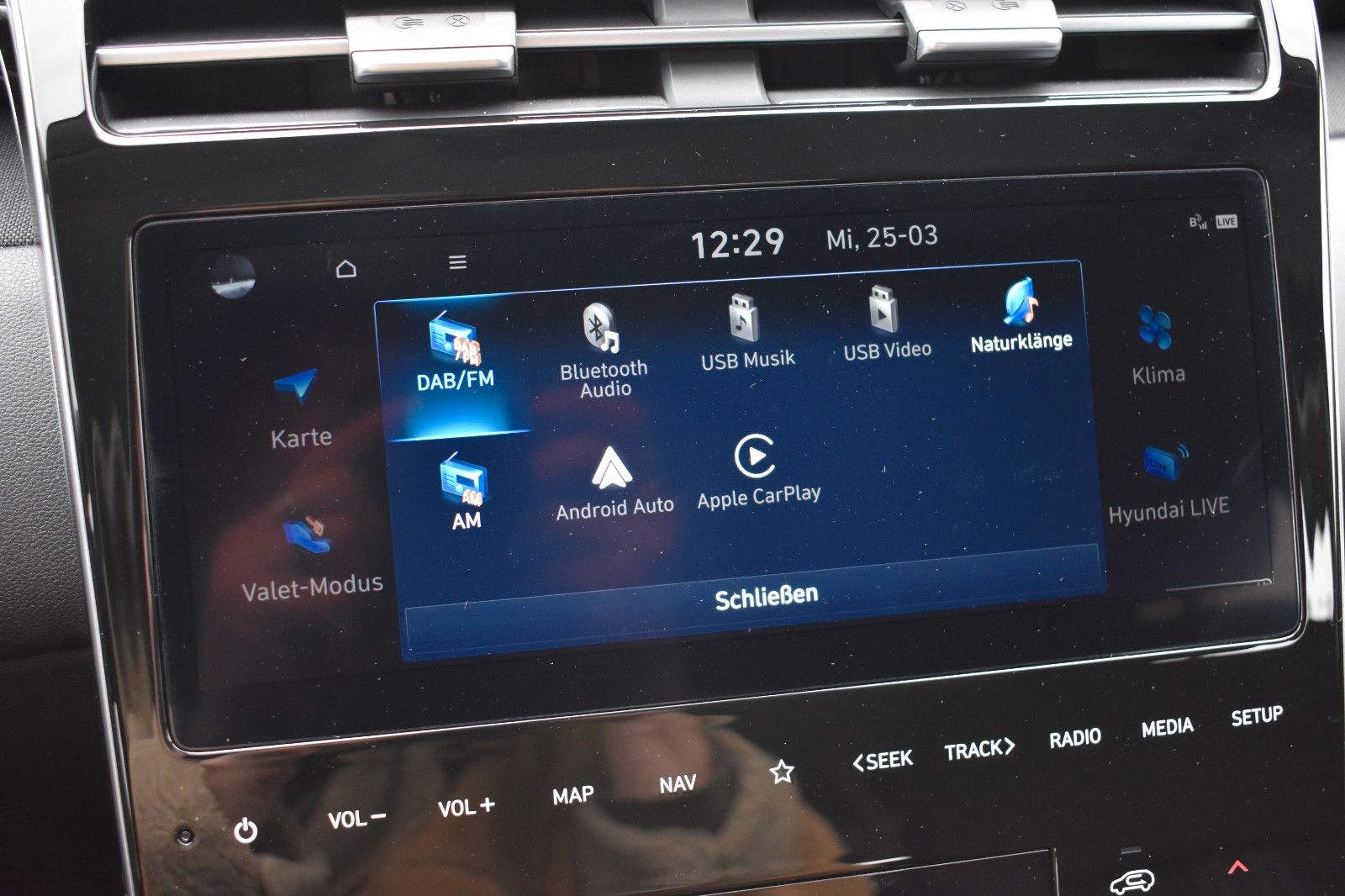 Fahrzeugabbildung Hyundai Tucson Select Mild-Hybrid 2WD Applecar Kamera