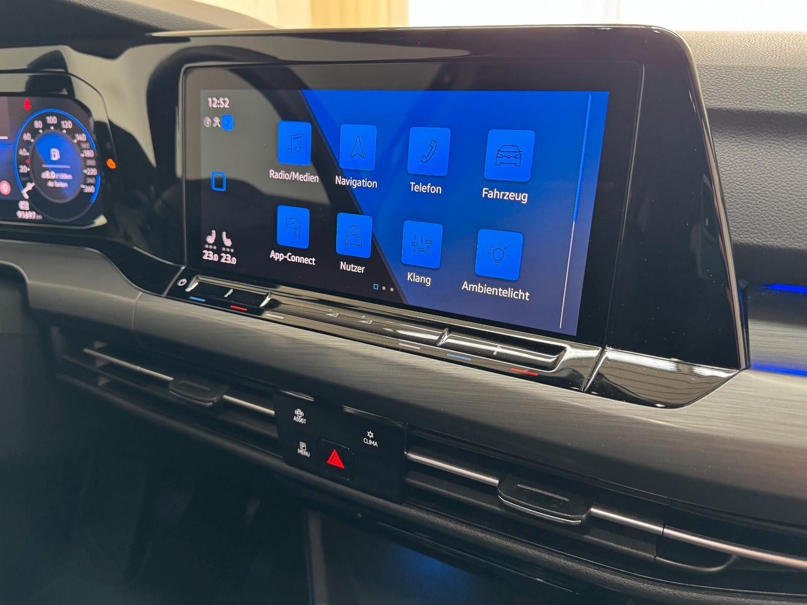 Volkswagen Golf VIII Variant Style LED Navi H&K ACC Kamera, миниатюра 14