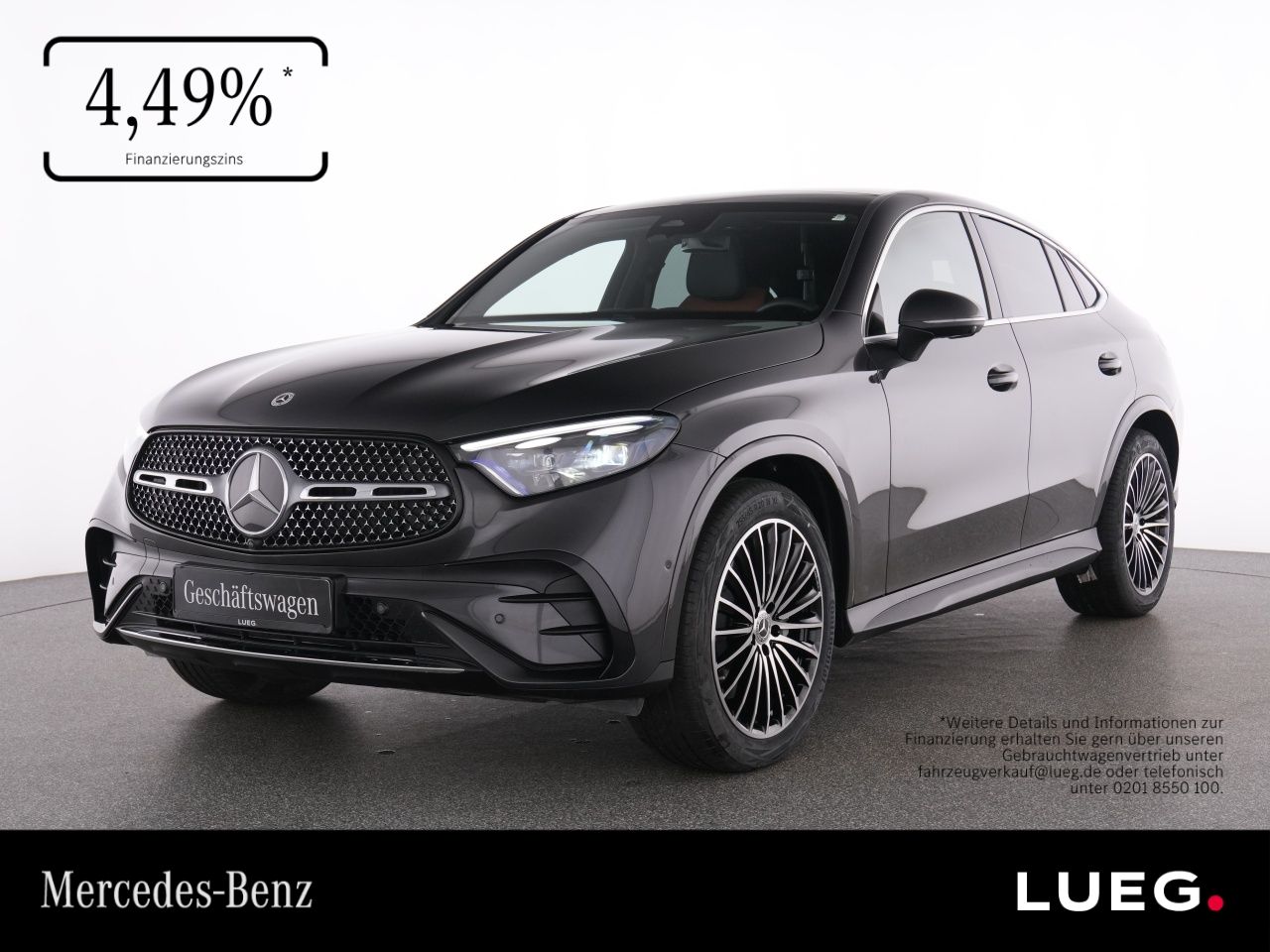 MERCEDES-BENZ GLC 200 d 4M Coupé AMG+20''+PANO+AHK+DIG.LIGHT