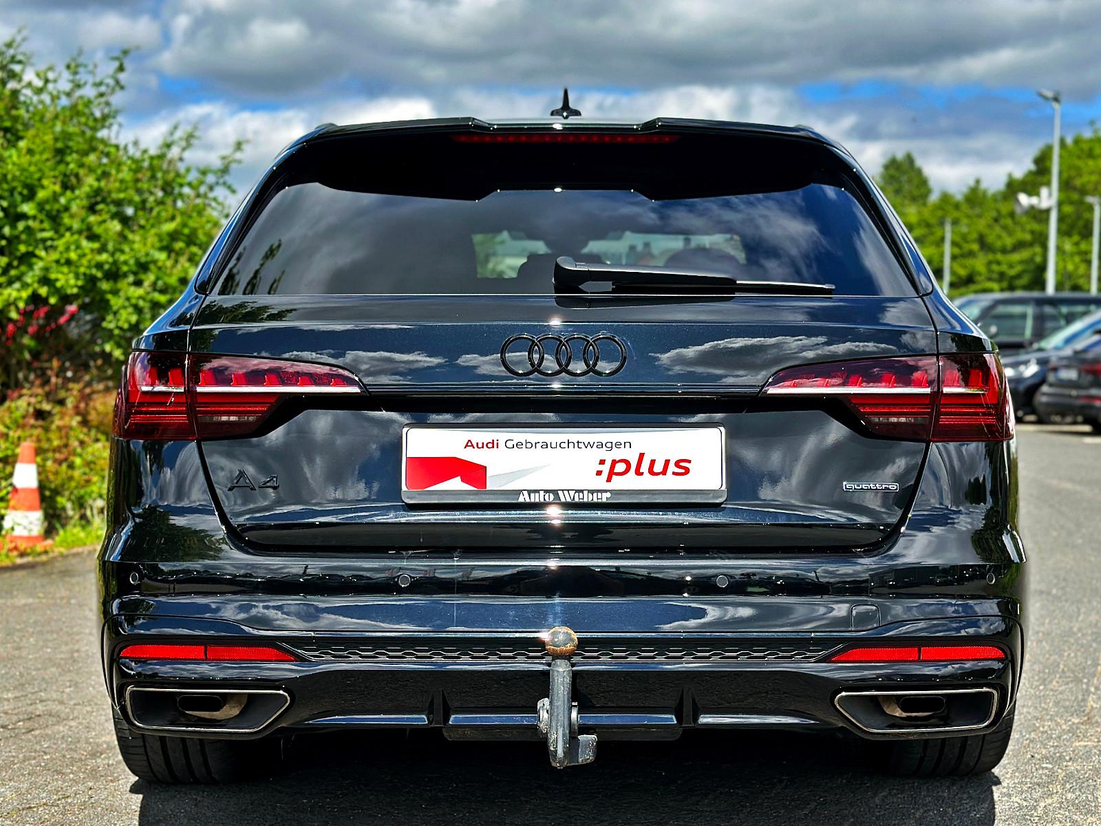 Audi A4 Avant 45TFSI qu S LINE BLACK PANO AHK MATRIX, миниатюра 27