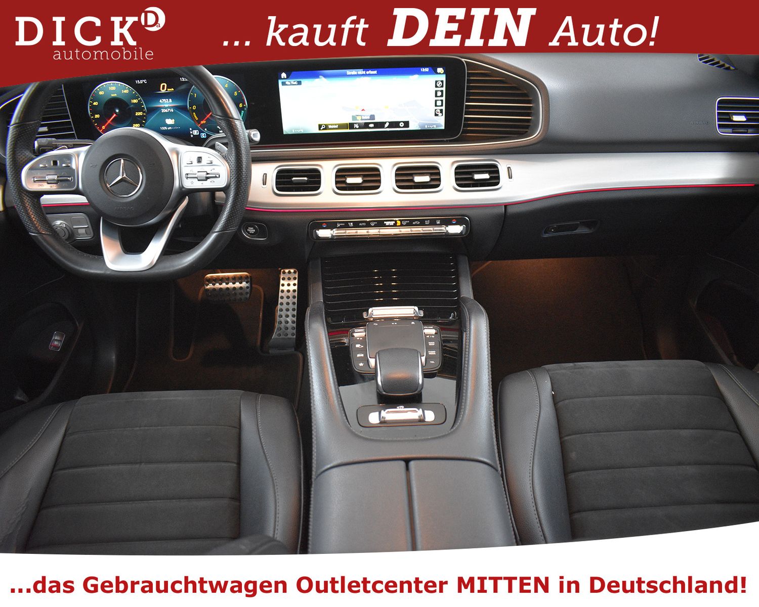 Fahrzeugabbildung Mercedes-Benz GLE350de 2X AMG Line NIGHT+AIRM+PANO+STNDHZ+360+