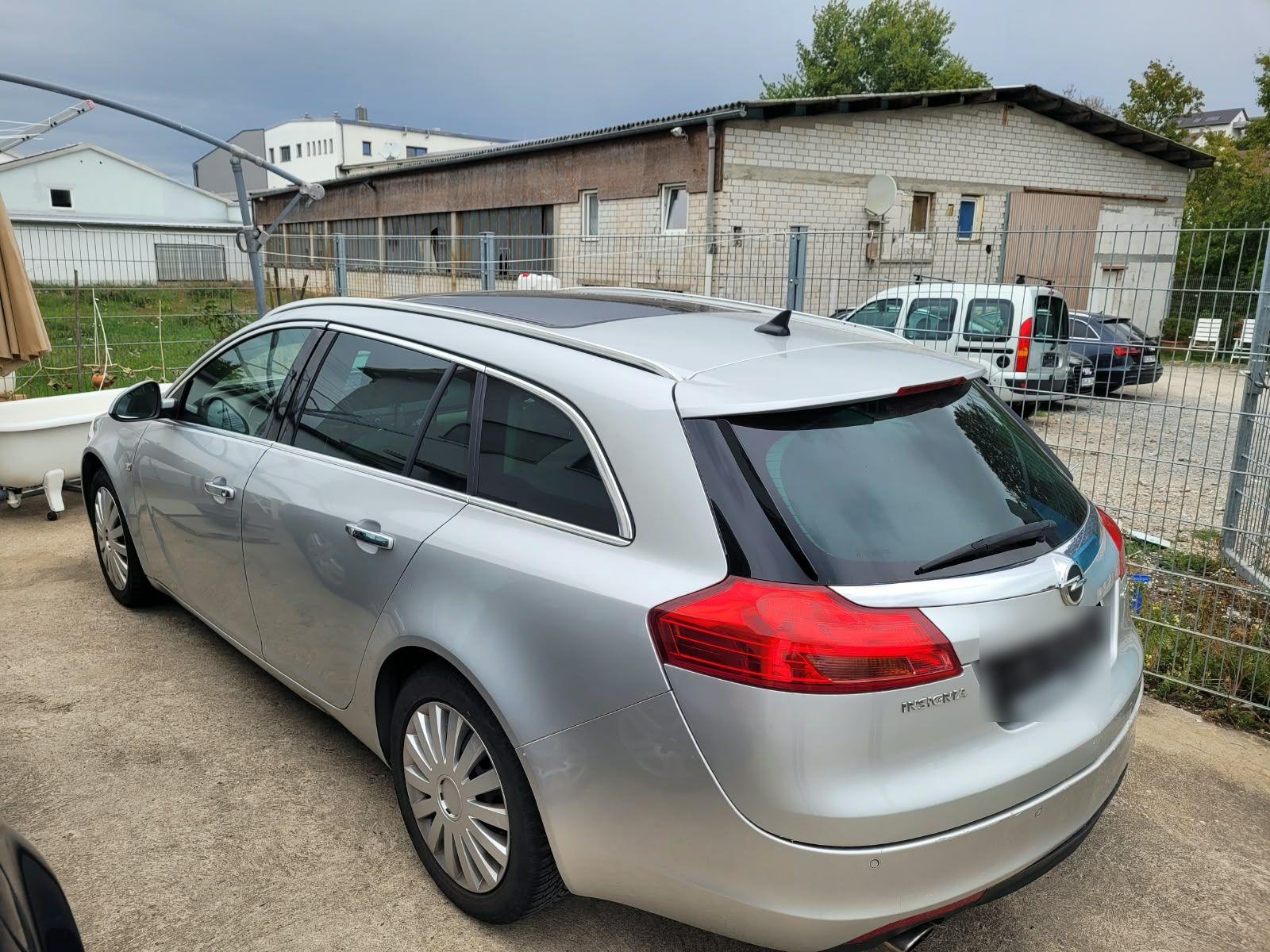 Opel Insignia 2009 — rear view