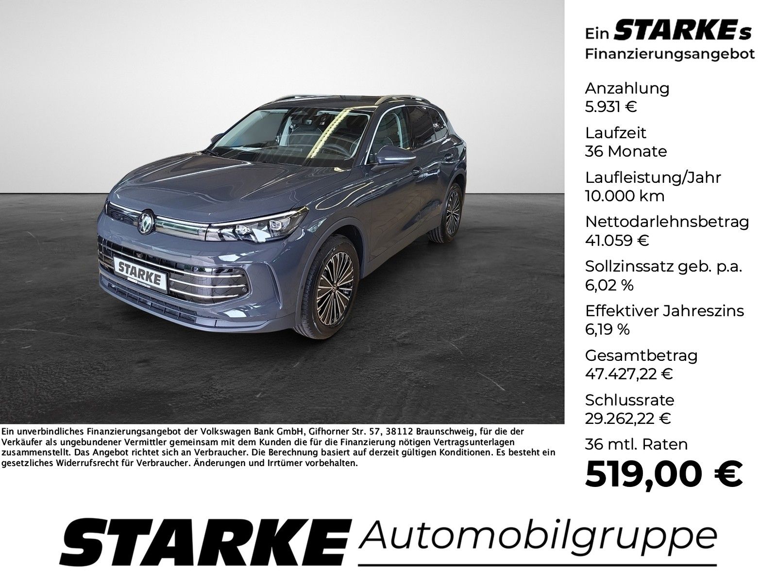 Volkswagen Tiguan 2.0 TDI DSG Elegance Light Assist IQ Driv
