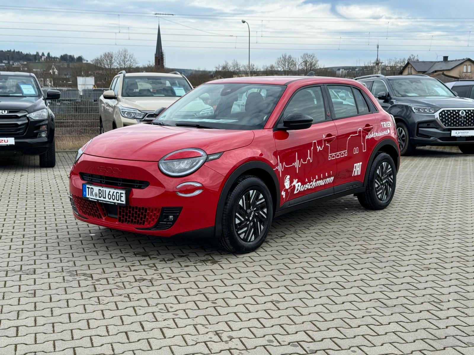 Fiat 600e Sondermodell RED 54 kWh Gratis Wallbox