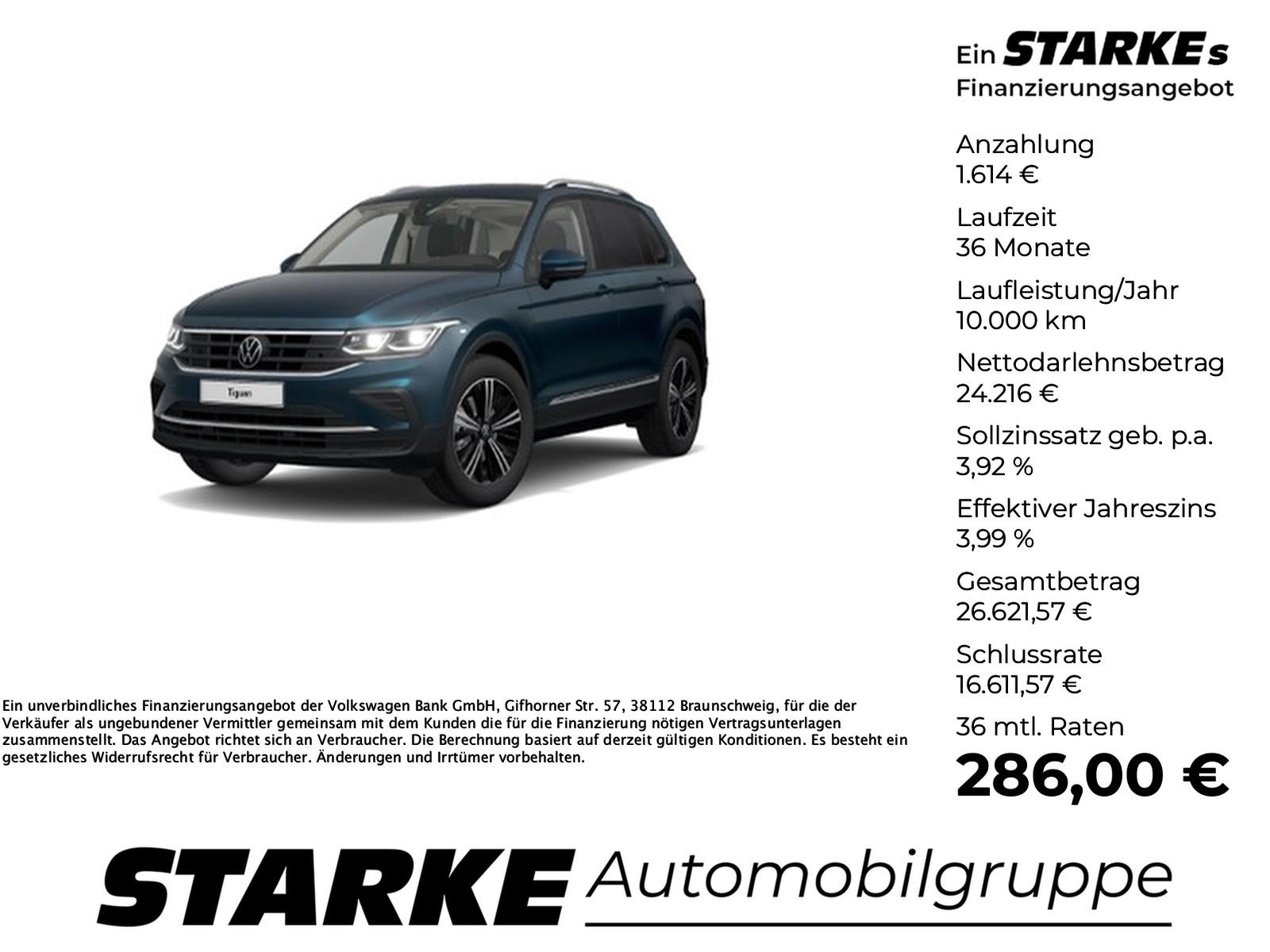 Volkswagen Tiguan 1.5 TSI DSG Life LED-Matrix AHK Navi Kame
