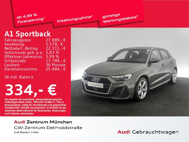 Audi A1 Sportback 35 TFSI S tronic 2x S line Navi+/LE