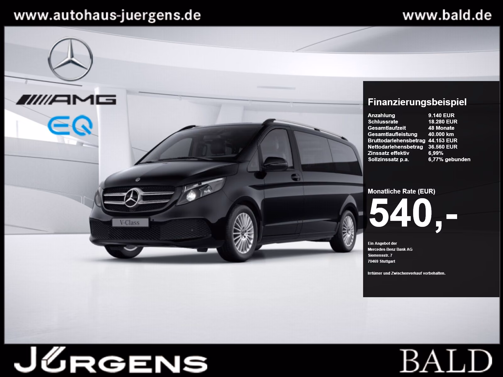 Mercedes-Benz V 250 AHK+Cam+Navi+Totw+EASY-P+SHZ