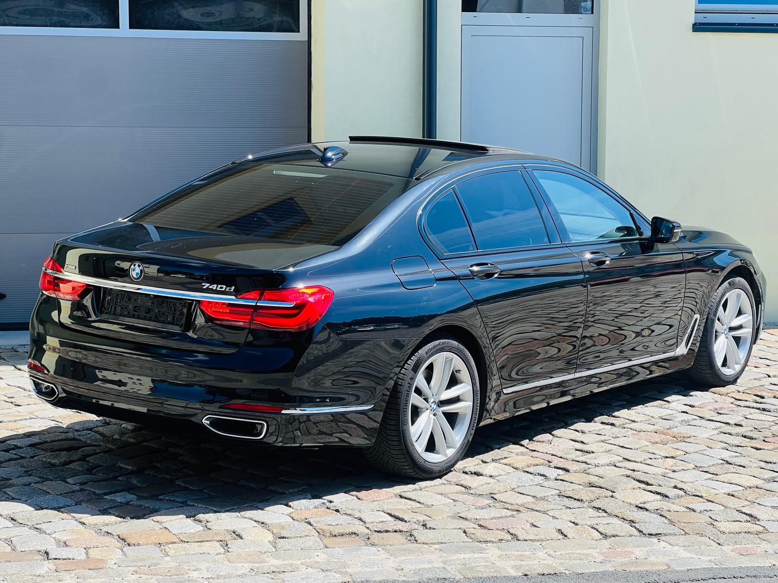BMW 740d xDrive Shadow-Line +CARPLAY+HUD+LASER+360°+