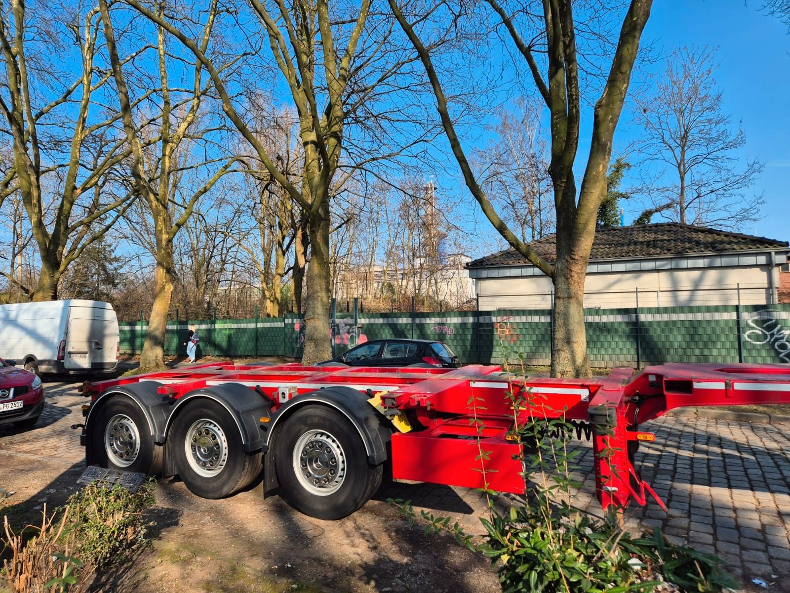 Fahrzeugabbildung Broshuis Container Chassis -  MFCC-HD - Ausziehbar
