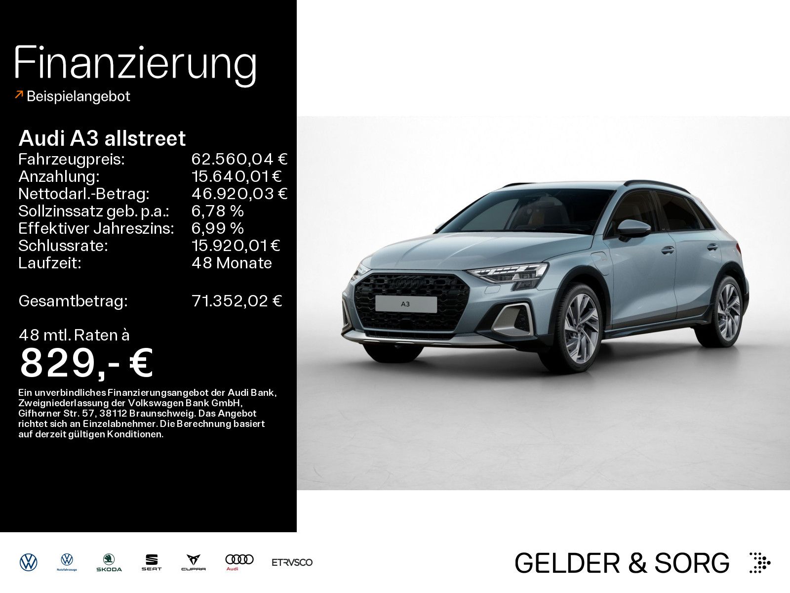 Audi A3 allstreet e-hybrid 150 kW S tronic M2027 *AHK