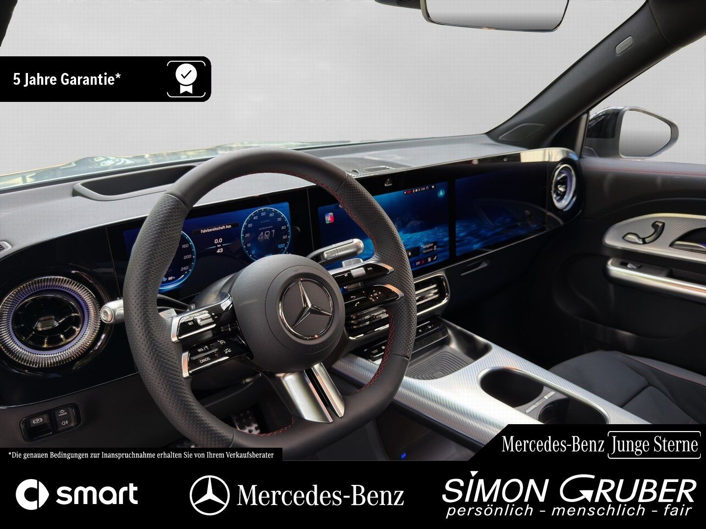 Fahrzeugabbildung Mercedes-Benz GLB 350 4M EQ AMG Panorama Superscreen AHK
