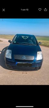 Citroën Citroen C2 1,4HDI Diesel blau ein Jahr TÜV... - Citroën C2 mit Diesel-Antrieb