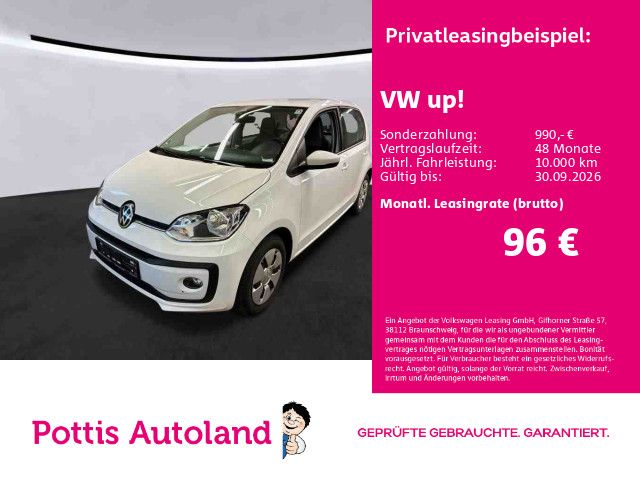 Volkswagen up! 1.0 MPI MOVE UP! SITZHZG KLIMA DAB+