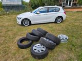 BMW 118d mit zusätzlichen Reifen und Felgen - BMW 1 Series: M Felgen