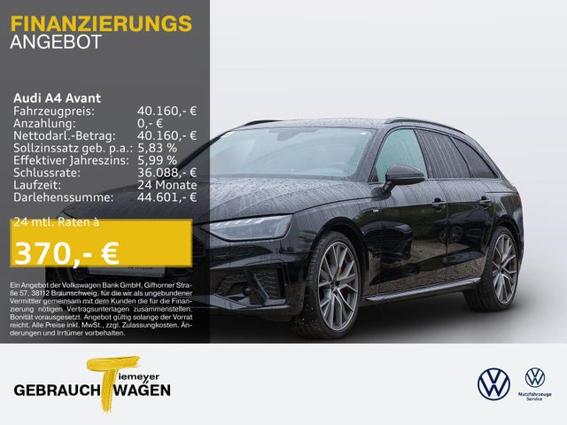 Audi A4 Avant 40 TFSI Q 2X S LINE MATRIX AHK VIRTUAL